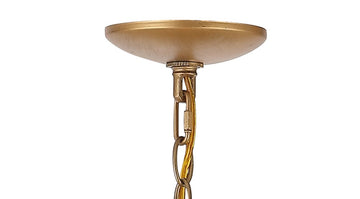 Gatsby 23" Adjustable Iron Rustic Glam LED Pendant